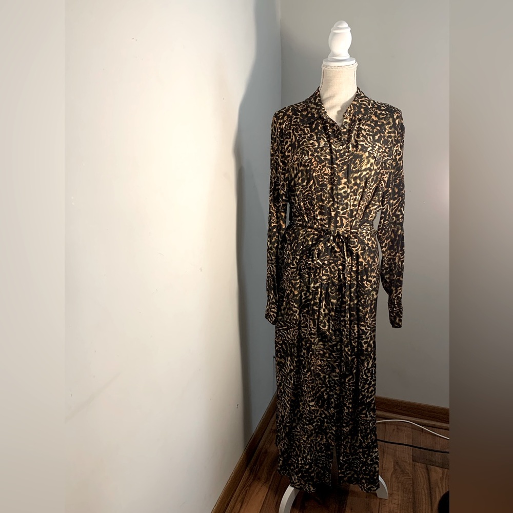 ❌❌ SOLD Karen Millen Animal Print Maxi Dress